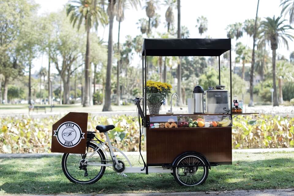 coffee bike trailer