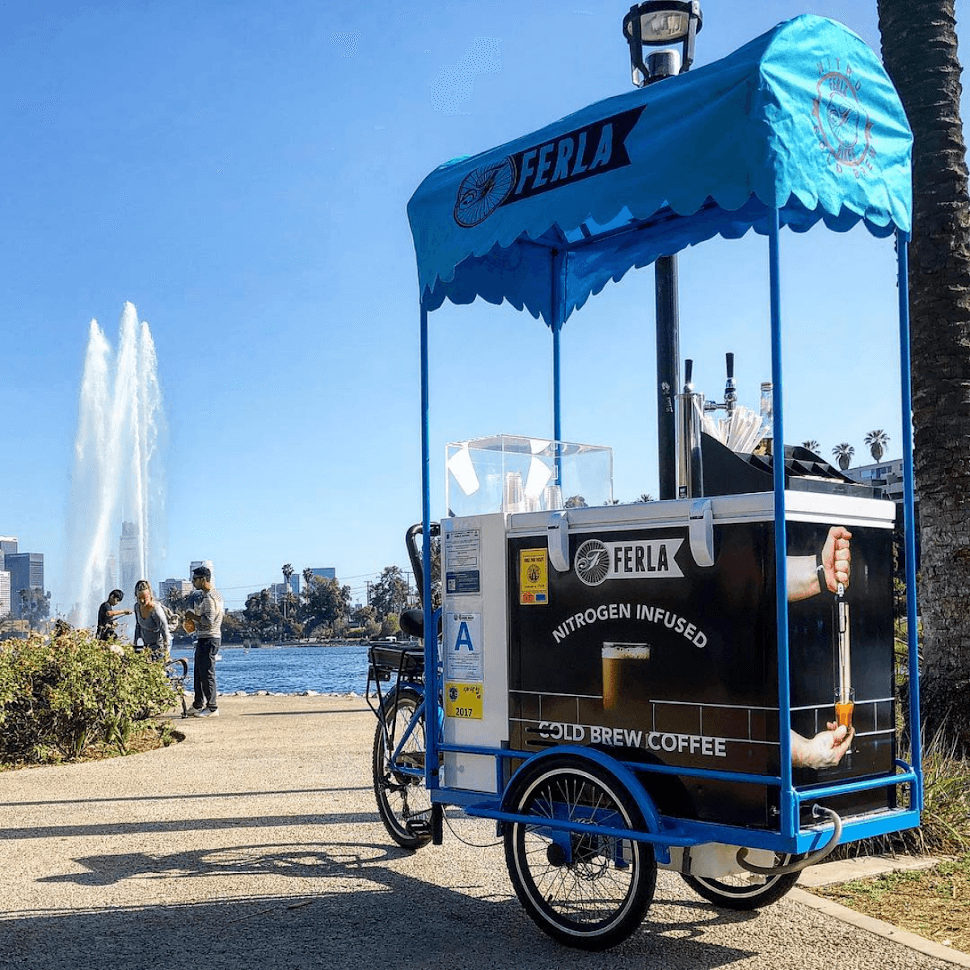 Beer bicycle cart online