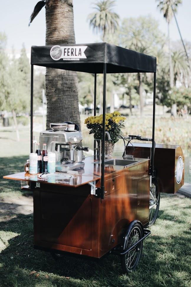 diy bike food cart