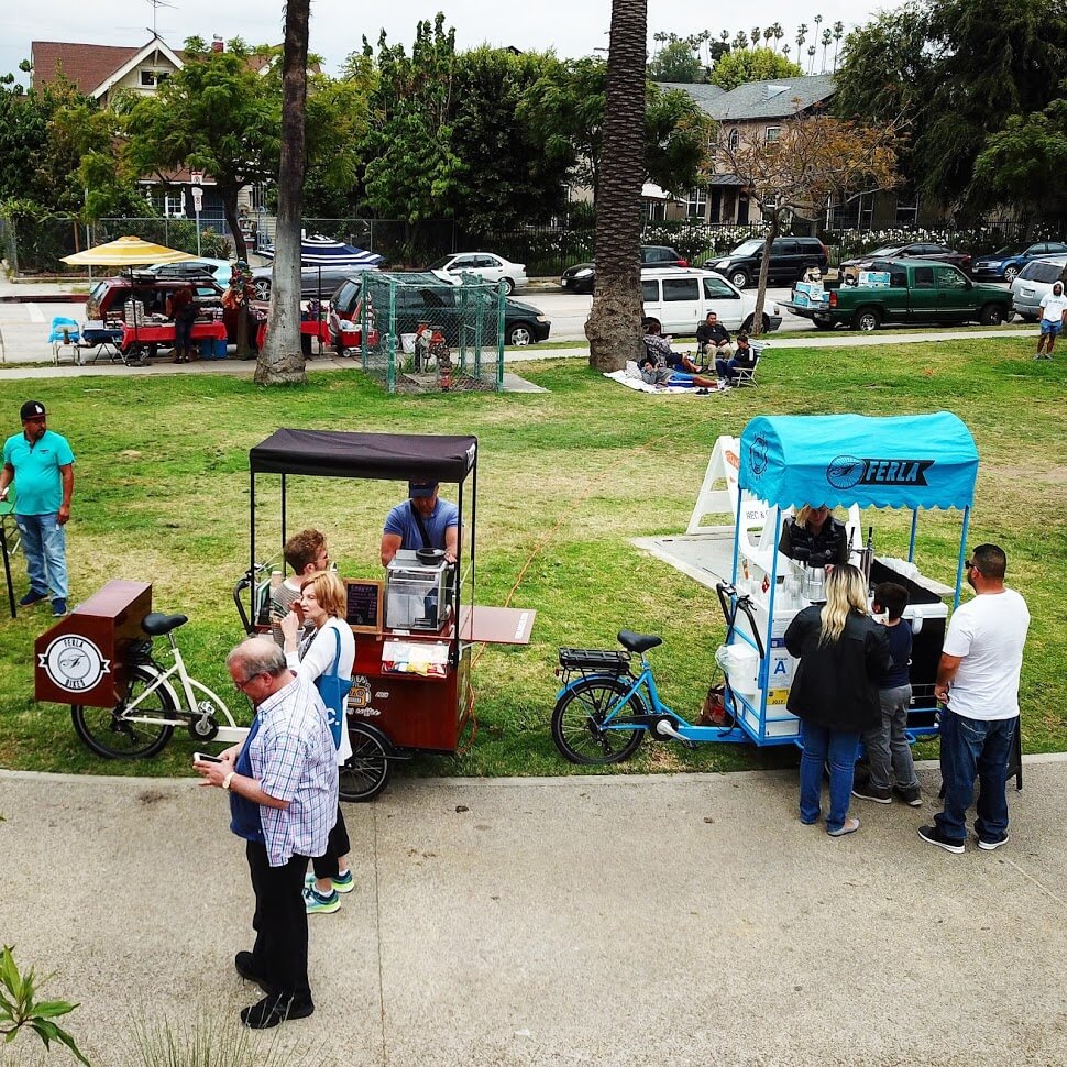 mobile coffee cart