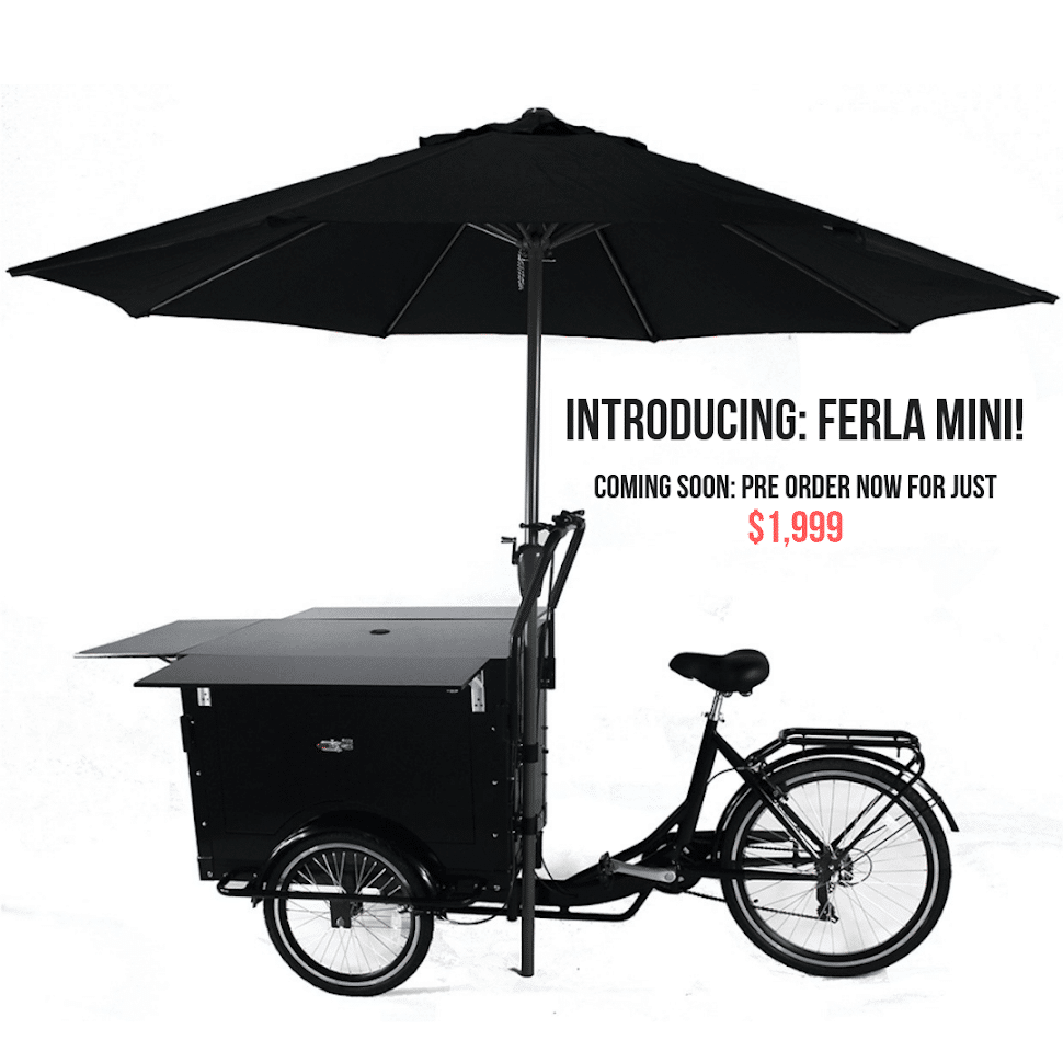 Ferla Mini: Our Most Versatile & Affordable Vending Bike Is Coming Soon! -  Ferla Bikes