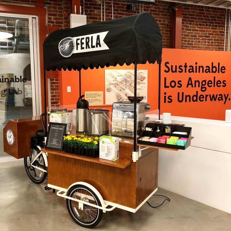 Coffee Cart for a Corporate Event