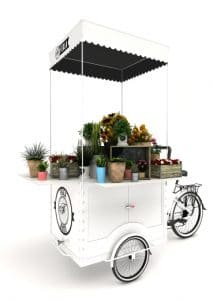 Ferla Mini Bike For Sale | Small Coffee Cart | Small Vending Bike