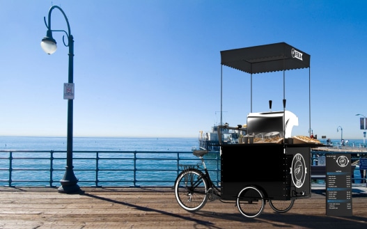 Ferla Mini Bike For Sale, Small Coffee Cart