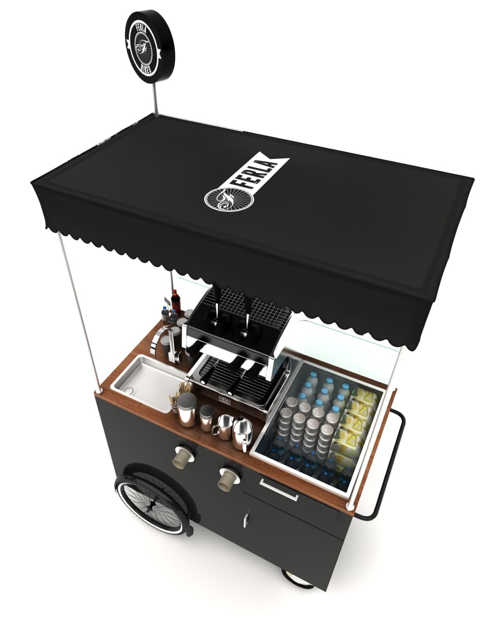 Espresso Machine Carts for Mobile Use