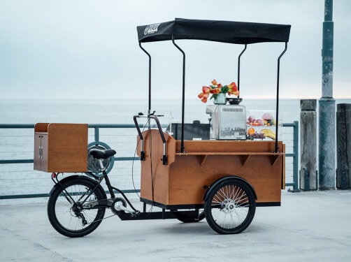 Ferla X Coffee Bike For Sale All In One Mobile Motorized Coffee