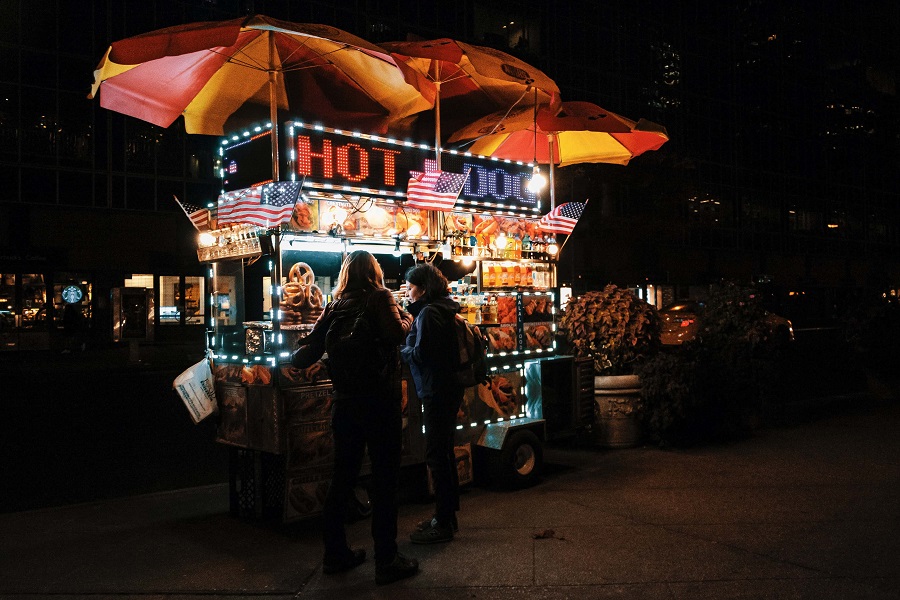 Hot-dog cart business