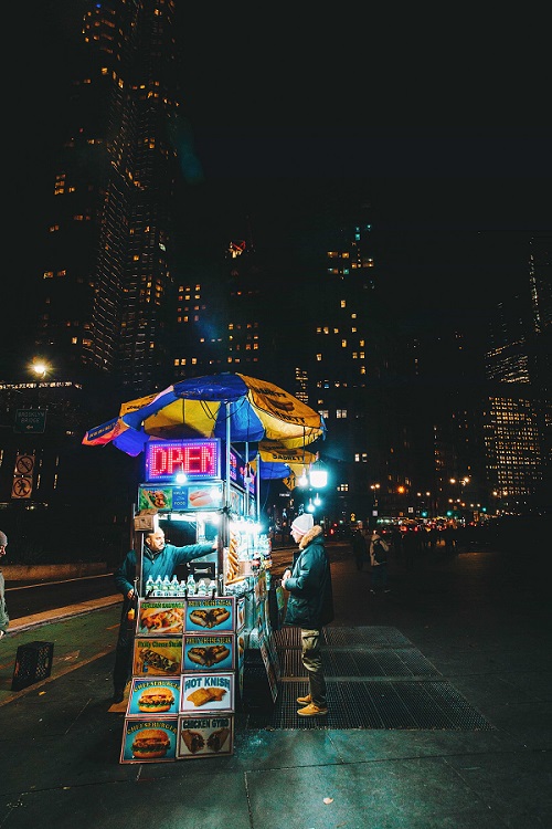 Hot-dog bike