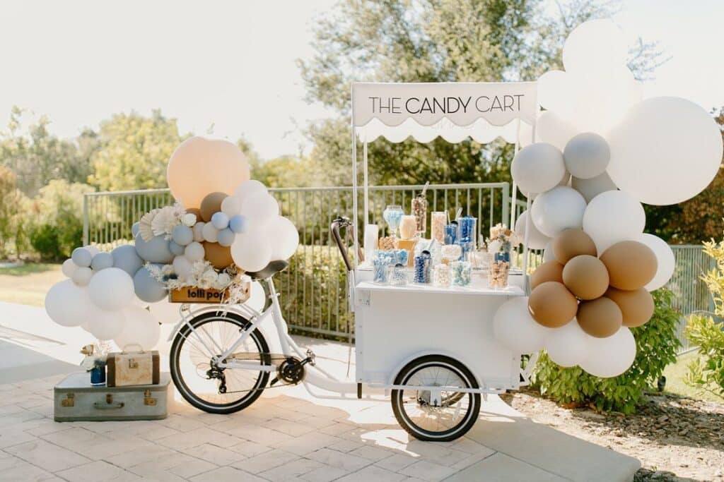 Wedding food carts