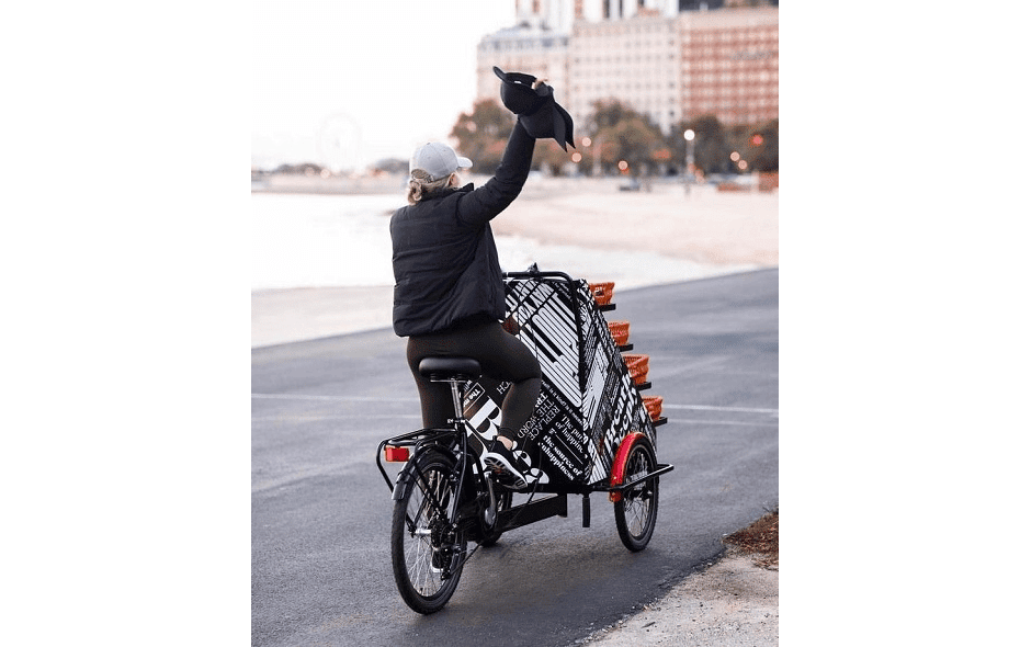 Cargo bike for delivery