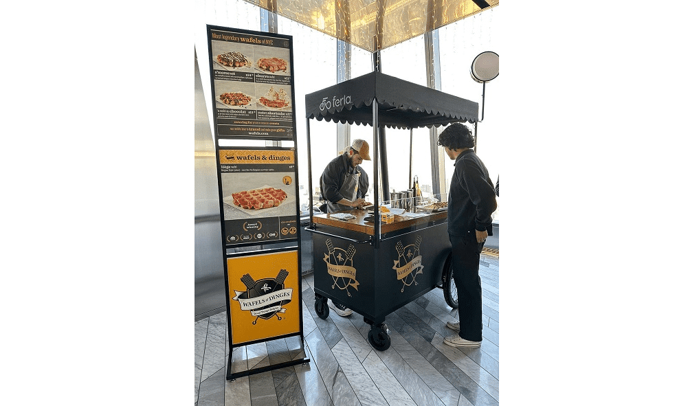 Ice Cream Cart - Food Carts - Bizz On Wheels Vending Solutions