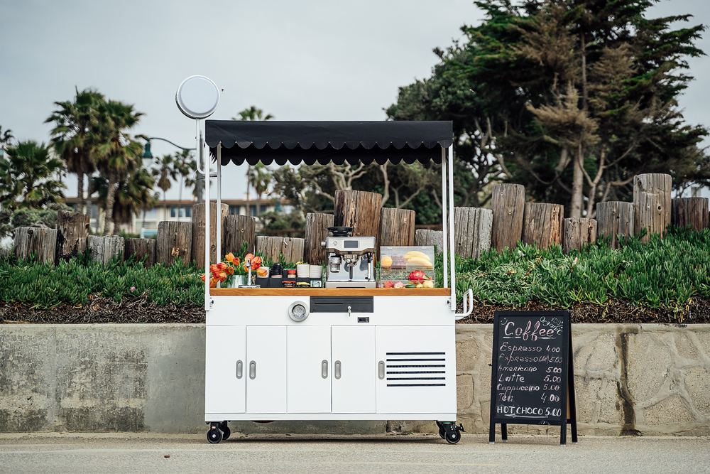 Coffee carts for events