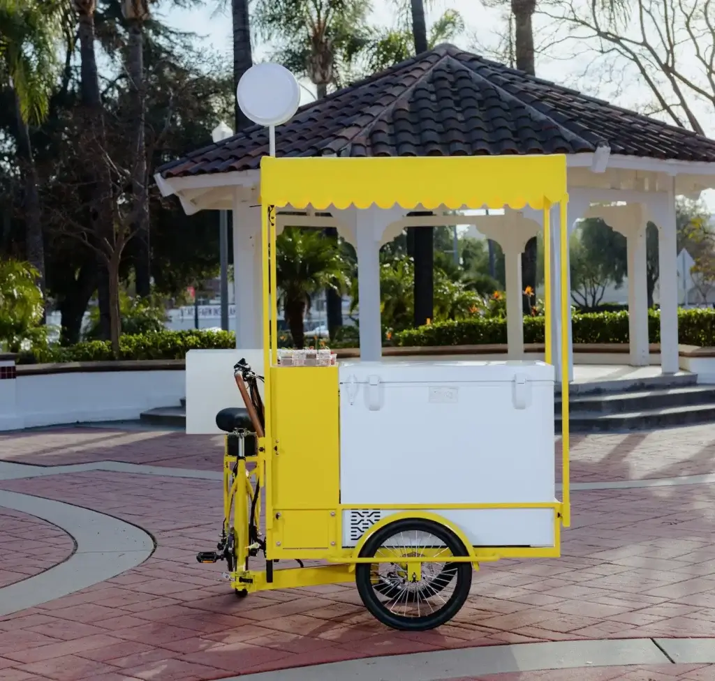 Ice Cream Bike (Yellow) – Non-Electric